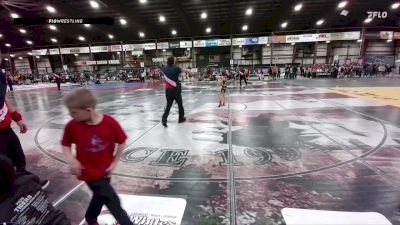 65 lbs Cons. Round 3 - Mya Kampshoff, Hanson Youth Wrestling vs Haidyn Magee, Sheridan Wrestling Club