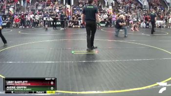 68 lbs Quarterfinal - Averie Griffin, Detroit Grappling Academy vs Libby Bartlett, Standish Youth Wrestling