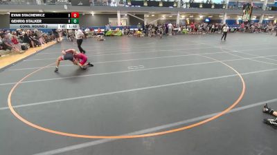 138 lbs Cons. Round 2 - Gehrig Stalker, Hammers vs Evan Stachewicz, Unattached