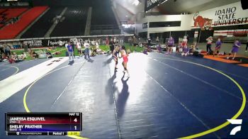 125 lbs Placement Matches (16 Team) - Janessa Esquivel, Utah vs Shelby Prather, Idaho