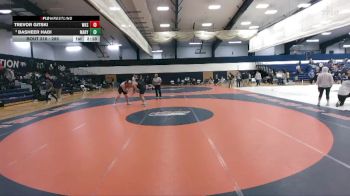 285 lbs 3rd Place Match - Trevor Gitski, Wilkes vs Basheer Hadi, Marymount