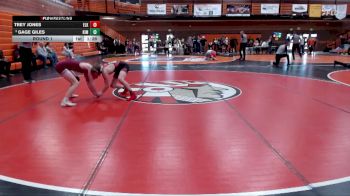113 lbs Round 1 - Gage Giles, Kimberly vs Trey Jones, Elko