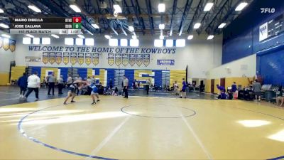 126 Blue 1st Place Match - Jose Callava, South Dade vs Mario DiBella, Bartram Trail H.S.