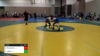 87 lbs Final - Domenic Munaretto, Toss Em Up Wrestling Academy vs Colton Lewis, Greenville Wrestling Club