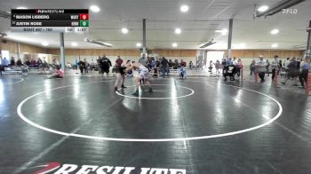 160 lbs Consolation - Mason Lisberg, Wurtsboro vs Justin Rose, Henryville