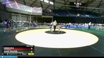 83 lbs Cons. Round 3 - Logan Vela, Washington vs Ryder Williams, Deer Park Ironman Wrestling Club
