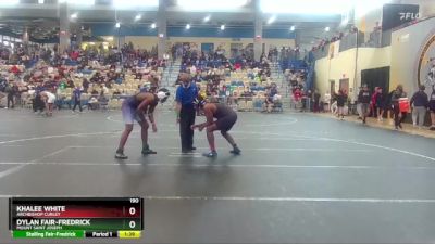 190 lbs Semifinal - Khalee White, Archbishop Curley vs Dylan Fair-Fredrick, Mount Saint Joseph