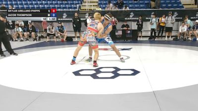 157 lbs Champ. Rd Of 128 - Skylar Arellano-Phipps, Illinois vs Jacob Thompson, Michigan