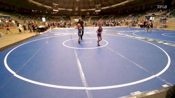 64 lbs Final - Brinley Leyba, Team Tulsa Wrestling Club vs Uzziah Clark, Team Tulsa Wrestling Club