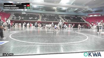 67 lbs Consi Of 4 - Cooper PULLIAM, Team Tulsa Wrestling Club vs Cheston Thompson, HURRICANE WRESTLING ACADEMY