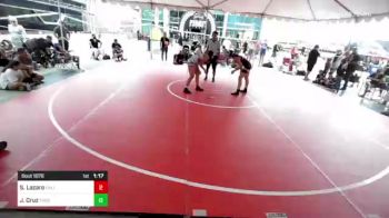 145 lbs Rr Rnd 4 - Sumaya Lazaro, California Grapplers vs Jaydin Cruz, Threshhold WC