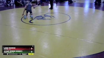 113 lbs Round 6 (8 Team) - Lane Monroe, Millard vs Ryder Robins (Emery), Snow Canyon