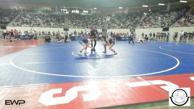 120 lbs Consi Of 16 #1 - Breckyn Moyers, Lone Grove vs Nika Williams, Husky Wrestling Club