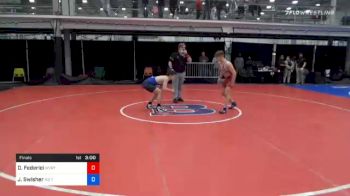 140 lbs Final - Dom Federici, Wvrtc vs Jude Swisher, M2 Training Center
