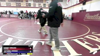 235 lbs Round 1 - Victoria Jimenez, Delta College vs Honey Orduno, Palomar