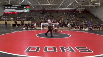 157 lbs Semifinal - Marcel Blake, Cerritos College vs Jayden Espinoza, Mt. Sac