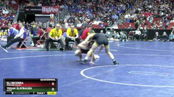 1A-120 lbs Quarterfinal - Eli Becerra, Missouri Valley vs Tegan Slaybaugh, AC/GC