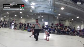 32 lbs 7th Place Match - Sam Frey, Boone Central vs Landen Willey, Bayard Wrestling Club