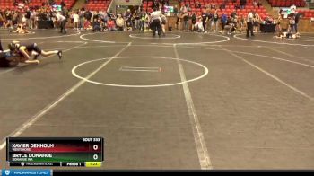 72 lbs Semifinal - Xavier Denholm, Westshore vs Bryce Donahue, Donahue WA