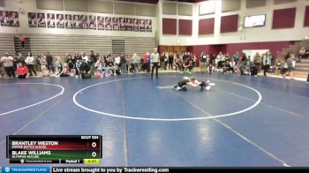 62 lbs Cons. Semi - Brantley Weston, Empire Battle School vs Blake WILLIAMS, Olympus-Skyline