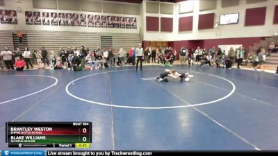 62 lbs Cons. Semi - Brantley Weston, Empire Battle School vs Blake WILLIAMS, Olympus-Skyline