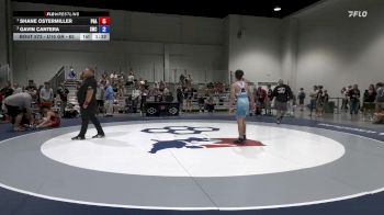 U15 GR - 62 lbs Cons. Semis - Shane Ostermiller, Pioneer Grappling Academy vs Gavin Cantera, Samurai Wrestling Club