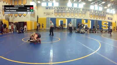 138 White Semifinal - Max McCarthy, Satellite vs Luis Porras, Celebration