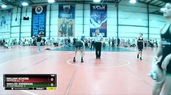 105 lbs Rd# 2 10:30am Friday - William Schork, Westshore D.S. vs Waylon Anderson, VA Team Predator