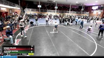 120 lbs Cons. Round 3 - Ethan Wilson, Post Falls vs Stryker Huston, Timberlake