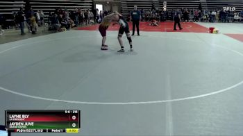 215 lbs Champ. Round 1 - Jayden Juve, Grand Rapids vs Layne Bly, La Crescent