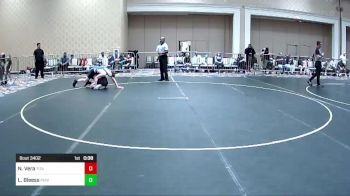 156 lbs Consi Of 16 #2 - Noah Vera, Titan Mercury WC vs Leon Bleess, Peninsula WC