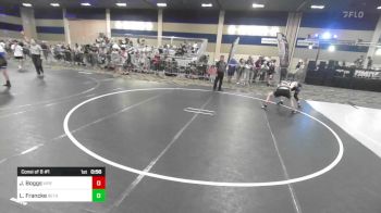 106 lbs Consi Of 8 #1 - Jude Boggs, Viper Wrestling vs Leo Francke, Betsu WC