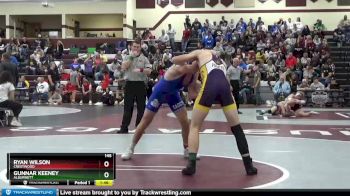 145 lbs Round 3 - Gunnar Keeney, Alburnett vs Ryan Wilson, Crestwood