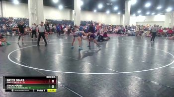 138 lbs Round 5 (6 Team) - Bryce Sears, Ohio Titan Gold vs Ryan Mann, Carolina Exteme Black