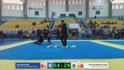 JOAO PAULO PERES vs OSVALDO BONFIM DE SOUZA 2026 FPJJ Campeonato Paulista Sem Kimono