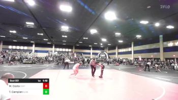 116 lbs Semifinal - Marco Costa, Costa TC vs Tomas Campian, Gladiator WC