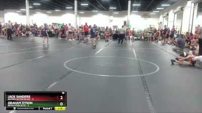 56 lbs Round 2 (4 Team) - Jack Sanders, Quaker Nation Black vs Graham Dyson, Revolution Elite