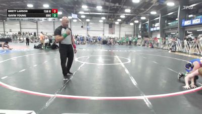 126 lbs Rr Rnd 3 - Brett Larson, Nebraska Red - HSB vs Gavin Young, OBWC SuperHeros Titan - HSB
