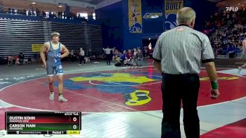 150 lbs Champ. Round 2 - Carson Main, Riverbend vs Dustin Kohn, Mountain View