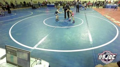 49 lbs Round Of 16 - Alec Armstrong, Duncan Demon Wrestling vs Benjamin Kuczajda, Blue Devil Wrestling