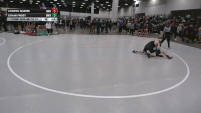 175 lbs Cons. Sub-rd Of 32 - Cooper Martin, Iowa vs Ethan Frost, 3F Wrestling