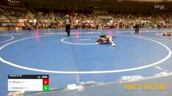 61 lbs Round Of 16 - Ryker Wilson, Sebolt Wrestling Academy vs James Catapano, VHW