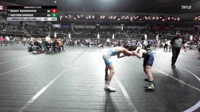 90 lbs Quarterfinal - Cal DiStefano, Shore Thing vs Jax Paranto, Paranto Athletics