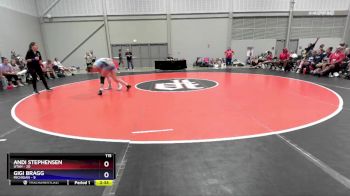 115 lbs Round 2 (6 Team) - Andi Stephensen, Utah vs Gigi Bragg, Michigan