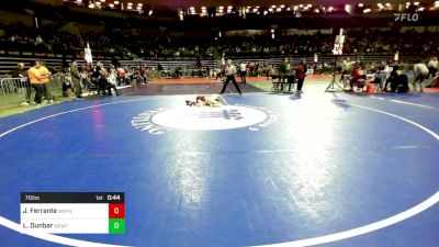 70 lbs Round Of 32 - Joey Ferrante, Wayne vs Leonidas Dunbar, Newton