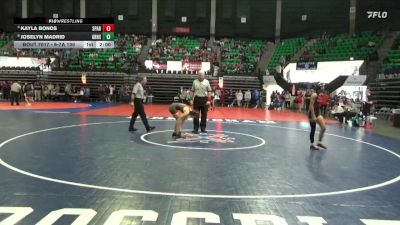 6-7A 100 Quarterfinal - Kayla Bonds, Sparkman vs Joselyn Madrid, Grissom HS