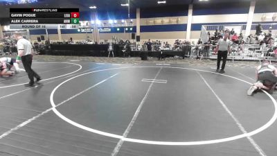 165 lbs Round Of 16 - Gavin Pogue, Legacy Elite vs Alek Carrera, Animal House