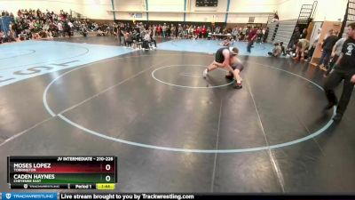 210-226 lbs Round 1 - Moses Lopez, Torrington vs Caden Haynes, Cheyenne East