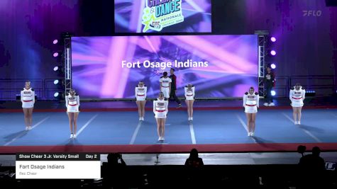 Fort Osage Indians - Rec Cheer [2023 Show Cheer 3 Jr. Varsity Small Day 2] 2023 Pop Warner National Cheer & Dance Championship