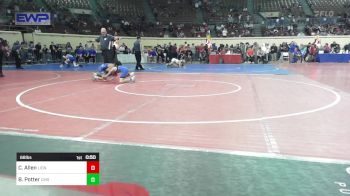 68 lbs Consi Of 4 - Covington Allen, Lions Wrestling Academy vs BentLee Potter, Clinton, Ok